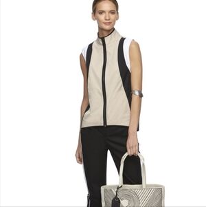 NWT REED Colorblock Lightweight Zip Front Vest All Seasons Layer Versatile New
